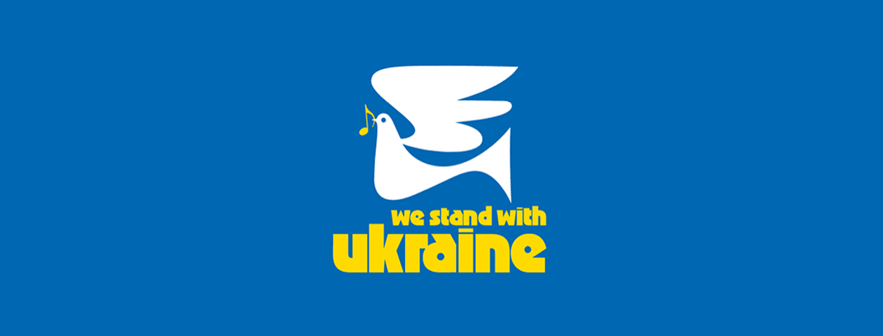 We stand with Ukraine!