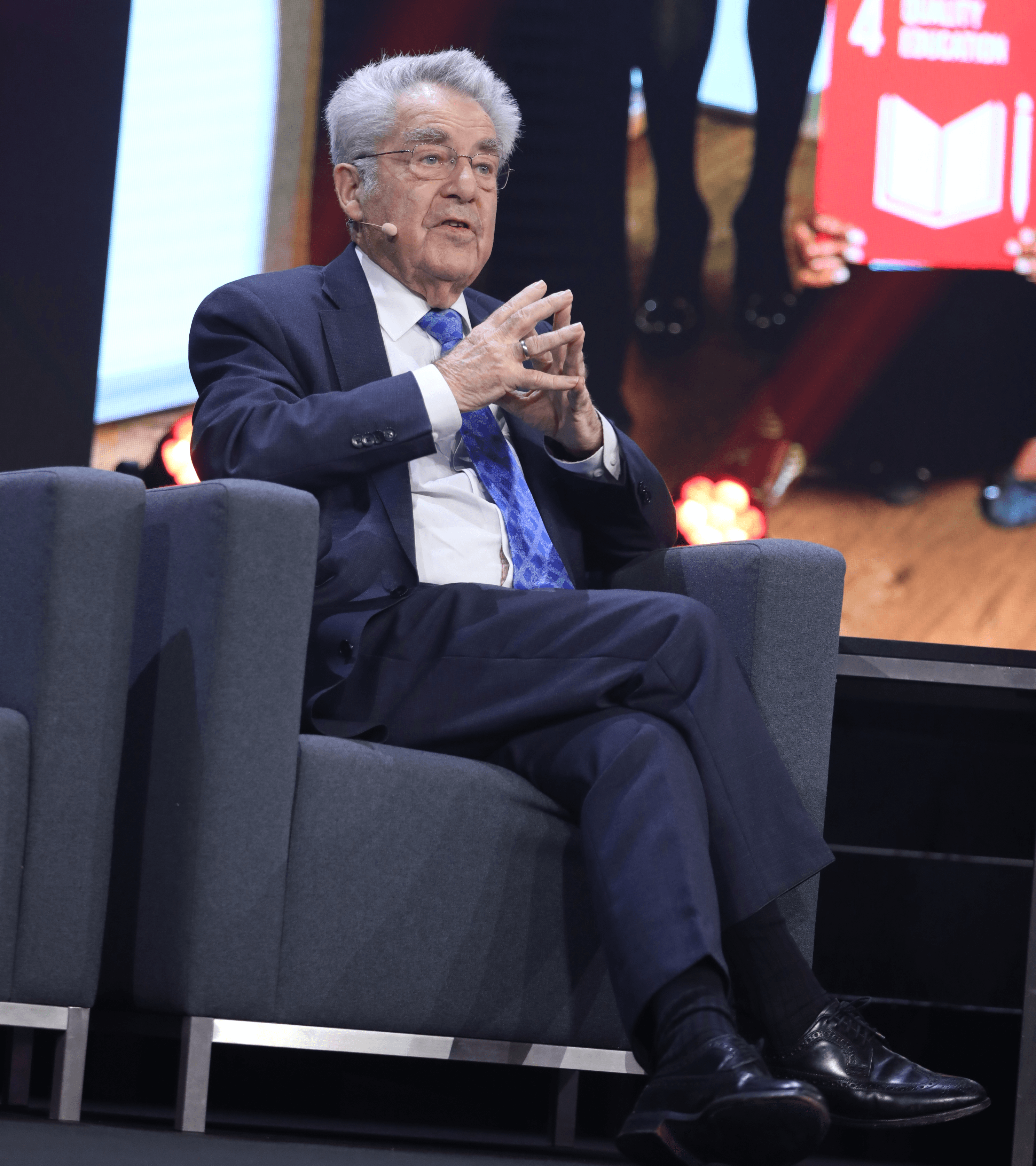 Ban Ki-Moon & Heinz Fischer at the 4GAMECHANGERS Festival: Appeal for togetherness